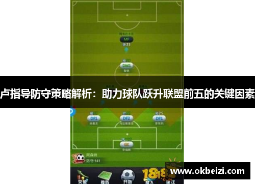 卢指导防守策略解析：助力球队跃升联盟前五的关键因素